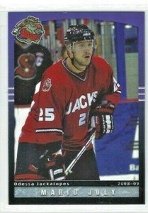 2008-09 Odessa Jackalopes (CHL) Mario Joly