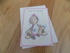 Betsey Clark Greeting Card Hallmark Miss You Betsy - Picture 1 of 5