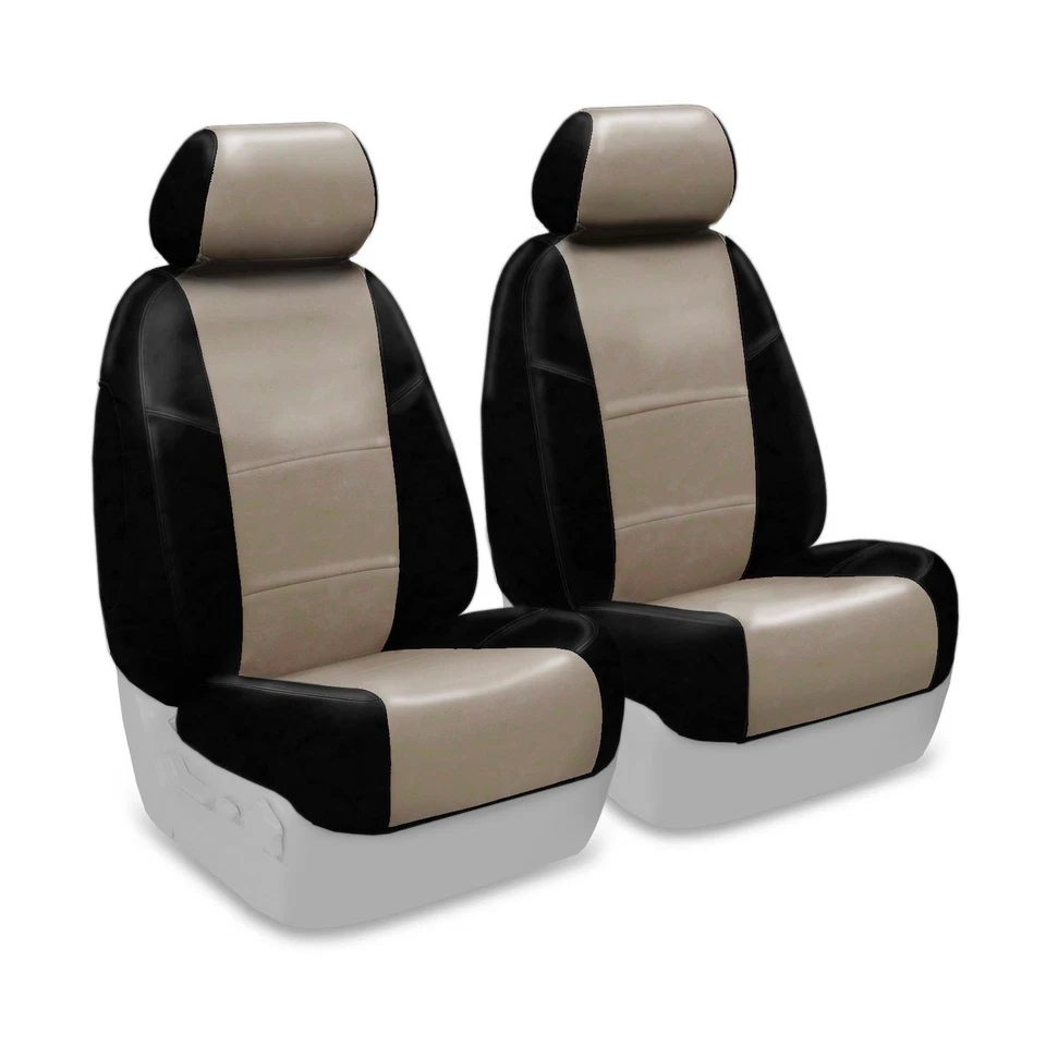 Cubierta de asiento personalizada Coverking para modelos seleccionados de Ford Focus - Cuero sintético premium ( Foto 1 de 1