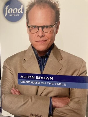 Alton Brown Good Eats on the Table 3-DVD Set Food Network Recipes NEW Sealed - Image 1 of 2