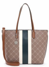 Tamaris Anastasia Strips Cityshopper Schultertasche Tasche Darktaupe Braun