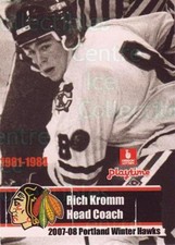 2007-08 Portland Winter Hawks #25 Richard Kromm
