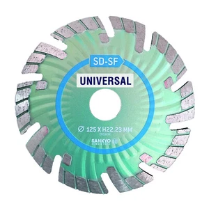 SANKYO DISCO DIAMANTATO SD-SF D 125 per CEMENTO, MATTONI, LATERIZI, GRANITO - Imagen 1 de 2