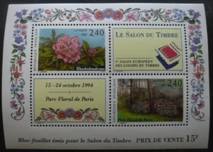 France SALON DU TIMBRE Bloc N°15 neuf ** - Photo 1/1