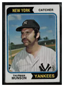 1974 Topps #340 Thurman Munson - Picture 1 of 2