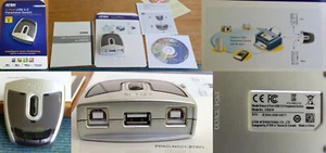 2-Port USB 2.0 Peripheral Switch US221A von ATEN INTERNATIONAL in Taiwan& Canada - Bild 1 von 15