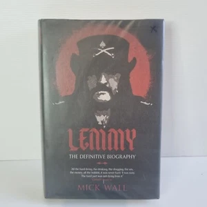 LEMMY: The Definitive Biography by Mick Wall Hardcover with Dust Jacket. - Picture 1 of 8