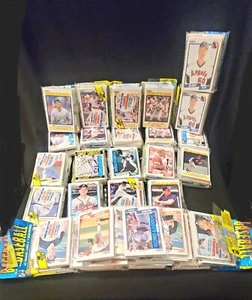 LOT (29) 1990 FLEER Baseball Rack Packs - ON FRONT - Bo Mattingly Grace Glavine - Bild 1 von 18