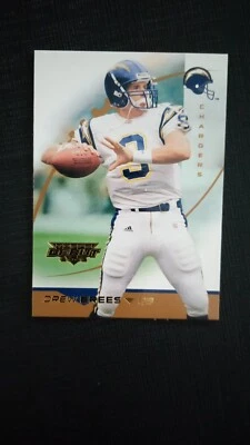 2002 Topps Debut Football Drew Brees #22 San Diego Chargers NM/MT - Image 1 of 2