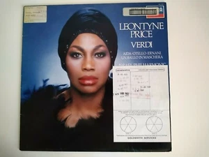 Leontyne Price Verdi Israel Philharmonic Orchestra Zubin Mehta 12" Vinyl Record - Bild 1 von 4