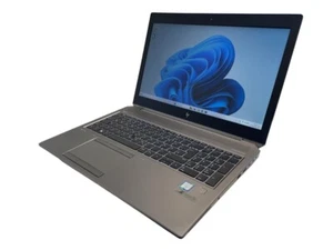 HP ZBook 4K Touch Workstation 15 G6 i7-9750H 32GB RAM 1.5TB SSD Quadro Win11 Pro - Bild 1 von 3