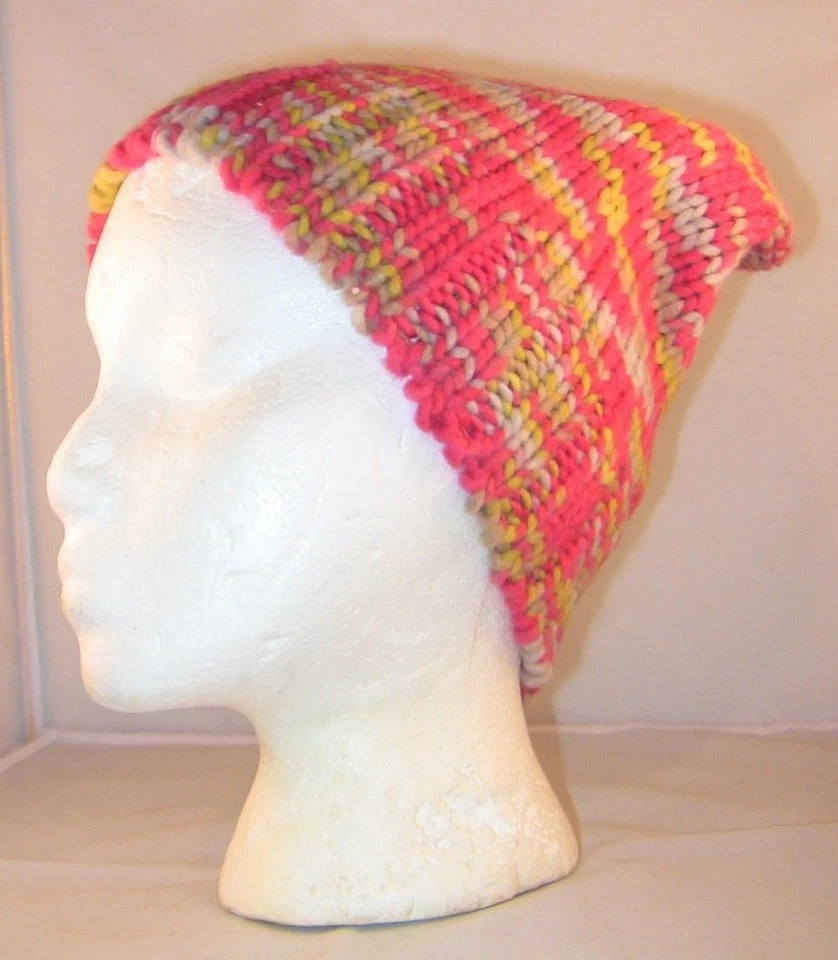 Gorro a rayas naranja para mujer - Mossimo Supply Co. - Talla única Foto 1 de 1