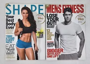 MEN'S FITNESS & Women's SHAPE Magazine Combo Issue - Best Of GNC Pro Special Ed - Picture 1 of 4