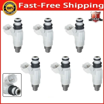 Inyector de combustible 1571052D00 6 piezas apto para Suzuki Grand Vitara 2,7 L V6 2001 FJ939 EE. UU. Foto 1 de 4