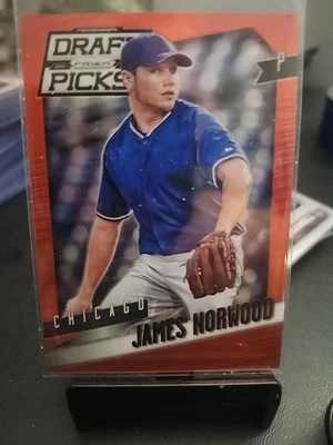 2014 Panini Prizm Perennial Draft Picks - James Norwood #65 Red Prizm /100 (RC) - Image 1 of 3