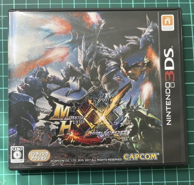 Monster Hunter XX Double Cross Nintendo 3DS CAPCOM Hunting Action with Case JP - Image 1 of 4