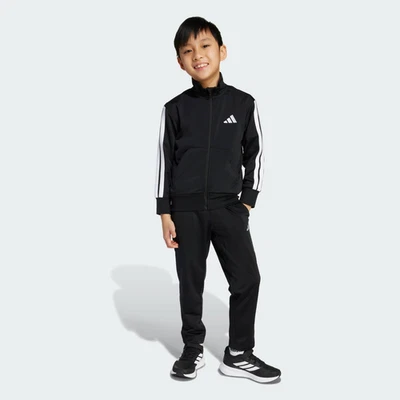 ADIDAS TUTA ESSENTIALS CLIMACOOL BAMBINO/A JM0891 NERO BIANCO DA 3/4 A 6/7 ANNI - Immagine 1 di 4