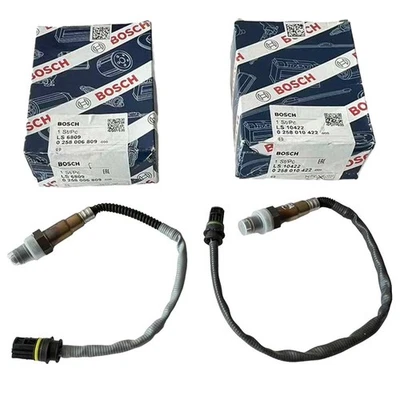 For BMW 325i 328i 330i 335i 528i Bosch Downstream Left & Right Oxygen O2 Sensor - Image 1 of 4