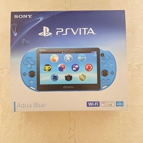 Sony PlayStation PS Vita PCH-2000 Slim Aqua Blue Model Excellent Condition