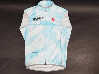 Castelli Cycling Windstopper Gore-Tex Infinium Vest Zone 5 Racing Logo Medium  - Image 1 of 4