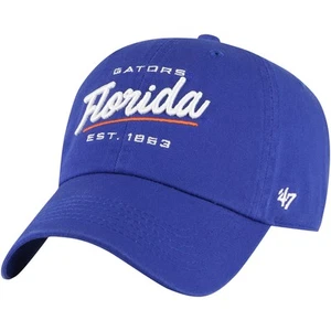 Women's '47 Royal Florida Gators Sidney Clean Up Adjustable Hat - Picture 1 of 2