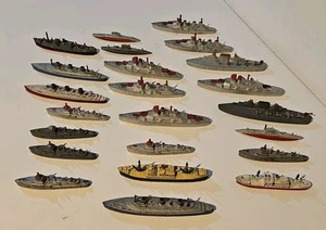 23 Vintage TootsieToy Military Ships Submarines Boats  - Picture 1 of 16