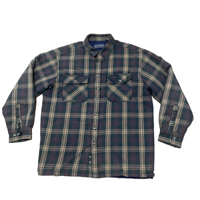 Cazadora David Taylor Vintage Años 90 Hombre M Verde Mostaza Amarillo Años 70 Forrada Abotonada Foto 1 de 4