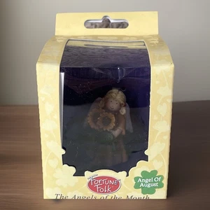 Wichtel Annekabouke ENGEL des Monats AUGUST Figur Neu im Karton Sonnenblumen Mädchen - Bild 1 von 9