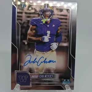 2025 Bowman U Chrome - Jonah Coleman 1st Bowman Auto # BCA-JCO - Bild 1 von 2