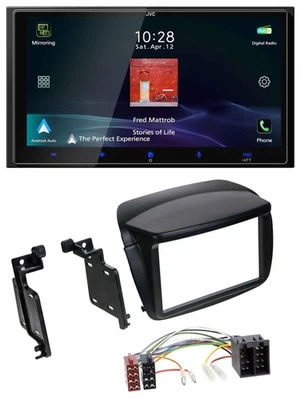 JVC USB Bluetooth 2DIN DAB MP3 Autoradio für Fiat Doblo ab 10 Opel Combo ab 12 - Bild 1 von 4