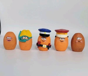 Lote De Colección De 5 Pepitas De Juguete McDonald’s Chicken McNugget Buddies 1988 - Imagen 1 de 12