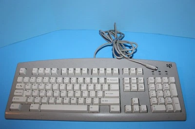 Silicon Graphics SGI Granite PS/2 Keyboard 062-0056-001 Model 6511-BN - Image 1 of 4