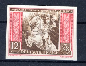 DR-3.Reich Impresión de Prueba 822PI Sobre Kreidepapier, Algo Abrasión (CA8825 - Imagen 1 de 2