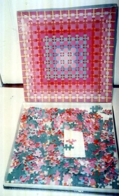 Vintage Springbok Jigsaw Puzzle Floating Spectrum 1966 Masaaki SQ60 - Image 1 of 2