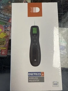 Doosl DSIT023 Presentatore puntatore laser verde wireless 2,4 g con tempo di visualizzazione LCD - Foto 1 di 4