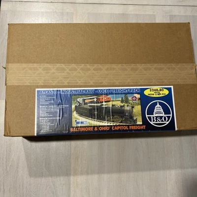 Atlas O Scale Industrial Rail - Loco / Freight Pack. Baltimore & Ohio* - Image 1 of 4