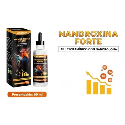 Gallos multivitamínicos Nandroxina Forte Hierro/líquido Gallos 60 ml Foto 1 de 4