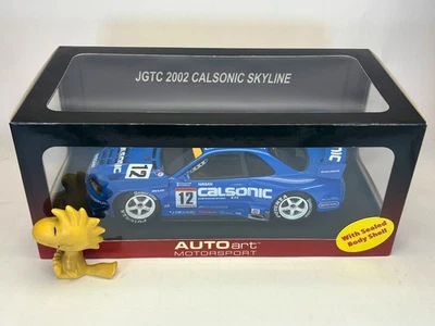 1:18 AUTOart Nissan Skyline JGTC 2002 Calsonic #12 GT-R R34 GTR 80276 Foto 1 de 4