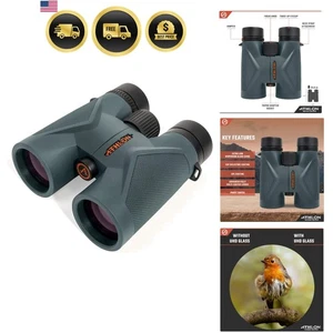 Binoculars 10x42 Waterproof Birdwatching Hunting Kids Adults OpticalZoom - Picture 1 of 9