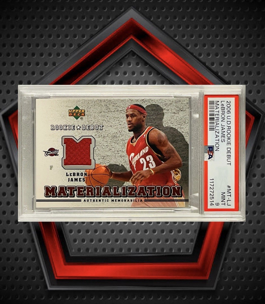 2006-07 Upper Deck Rookie Debut - Materialization LeBron James #MT