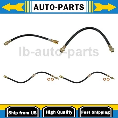 Manguera de freno delantera trasera Dorman 4 piezas para Ford Aspire 1994 1995 1996 1997 1,3 L Foto 1 de 4