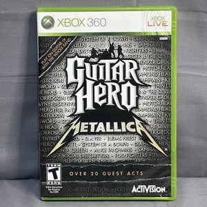 Guitar Hero: Metallica (Microsoft Xbox 360, 2009) komplett - Bild 1 von 4
