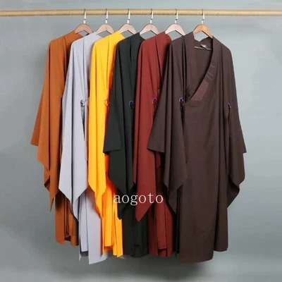 New Traditional Shaolin Hanfu Taoist Chinese Tibetan Robe - Image 1 of 4