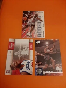 ELTON BRAND 3 CARD LOT INCLUDING ROOKIE CARD SEE DESCRIPTION  - Picture 1 of 2