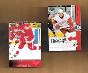 BOTH! 3RD YEAR! 2003-04 Rookie Update/Upper Deck # 29/70 PAVEL DATSYUK DETROIT!