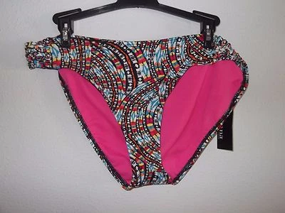 ANA - WOMEN - BIKINI BOTTOM - MULTI COLOR - SIZE 14       (AC-22-390) - Image 1 of 3