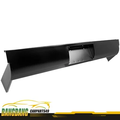 For 1954-1987 Chevrolet C10 C20 C30 K10 K20 Pickup Rear Bumper Roll Pan Stepside - Image 1 of 4
