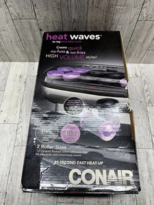 Conair Heat Waves Hot Rollers Curlers - Picture 1 of 8