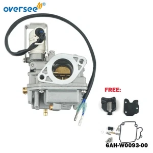 Carburetor Assy 6AH-14301 & Repair Kit For 4 Stroke F9.9 15 20HP YAMAHA Outboard - Picture 1 of 6