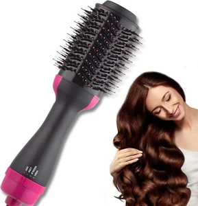 Hair Dryer Brush Blow Dryer in One, 4 in 1 Hair Drying Hair Blowout Brush - Picture 1 of 6